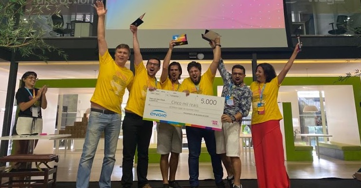 Solução inovadora para o mercado livre de energia vence hackathon da Engie Florianópolis
