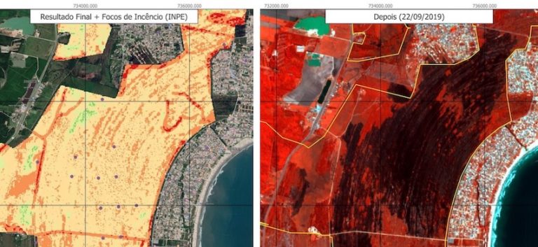 Startup de Lages que criou plataforma para prevenção de incêndios debate com Governo plano para proteção da Amazônia