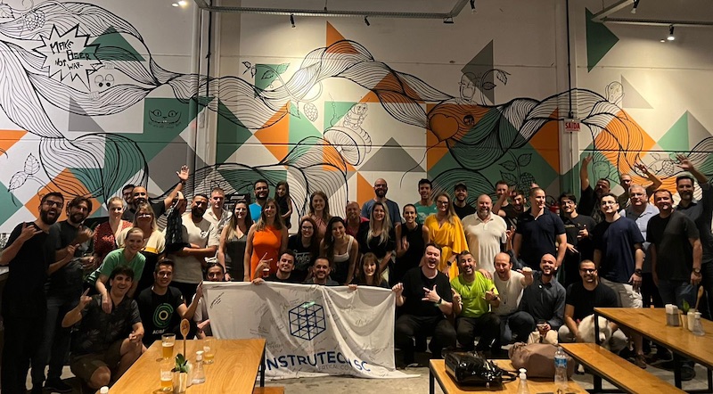 Grupo de startups, founders, investidores e apoiadores do ecossistema de inovação do litoral norte catarinense deu início às ações do ano