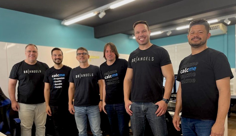 Fundadores da Calcme e SC Angels