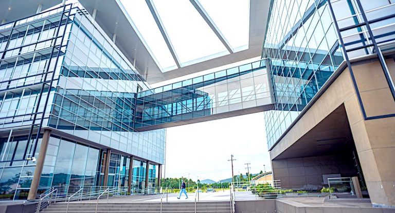 Sede da Softplan trabalho híbrido