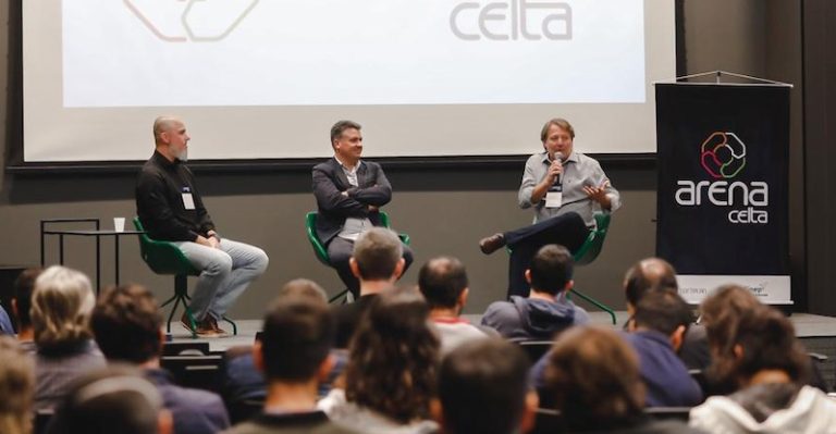 Arena Celta: Ao todo, foram 148 inscrições de projetos inovadores de todo o país. O "primeiro round" para formação de nova geração de startups acontece na segunda (26), no Parq Tec Alfa.