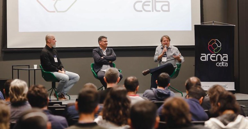 Arena Celta: Ao todo, foram 148 inscrições de projetos inovadores de todo o país. O "primeiro round" para formação de nova geração de startups acontece na segunda (26), no Parq Tec Alfa.