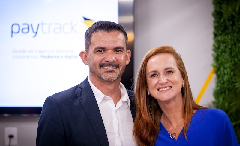 Paytrack, fundada por Edson Gonçalves e Daniele Amaro (foto) conta com 650 clientes e prevê faturamento de R$ 50 milhões em 2023.