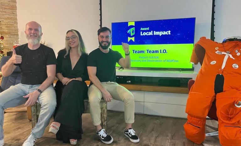 Equipe de nômades digitais reunida na capital catarinense conquista categoria de “Impacto Local” no NASA Space Apps Challenge, que reuniu quase 10 mil projetos de 185 países
