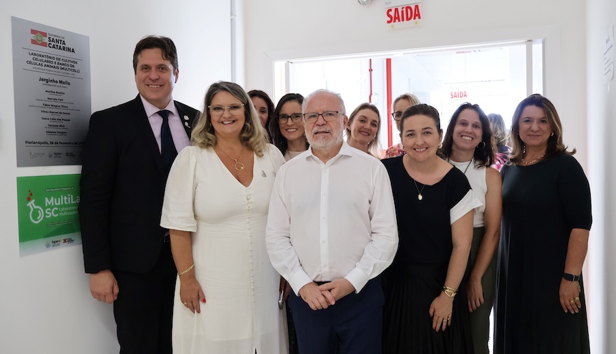 Laboratórios inaugurados em Florianópolis, que têm investimento da Fapesc, fortalecem infraestrutura para estudos em biotecnologia e saúde