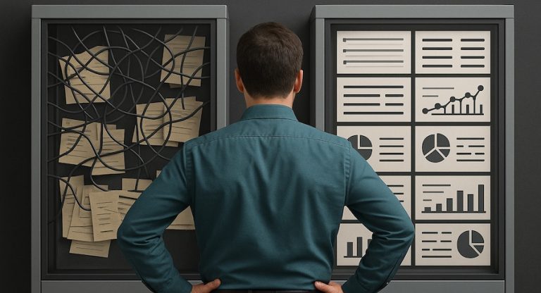 Empresas se encontram diante de dados caóticos, mal estruturados e difíceis de acessar, o que impacta diretamente em decisões estratégicas.