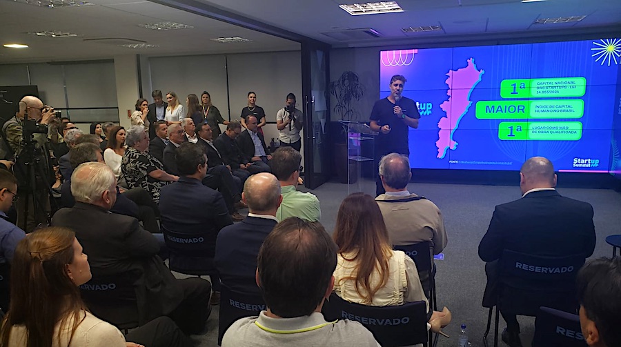 Startup Summit: oitava edição do evento que espera reunir 10 mil pessoas em Florianópolis, no mês de agosto, foi lançado nesta segunda pelo Sebrae/SC