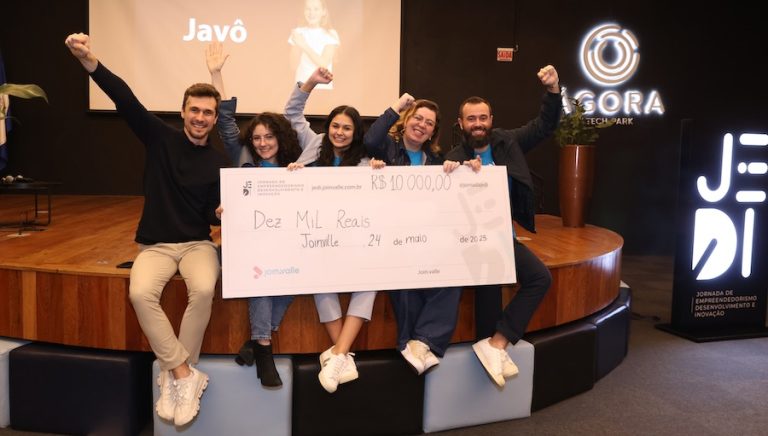 16 projetos participaram de pitch final do programa de empreendedorismo do Join.Valle e Sebrae/SC e a Javô levou prêmio de R$ 10 mil reais.